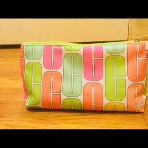 Clinique bag and travel size cosmetics